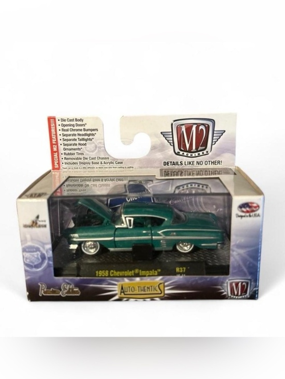 M2 Machines '58 Chevrolet Impala 1/64 Scale R37 Premium Edition 2016 Brand New